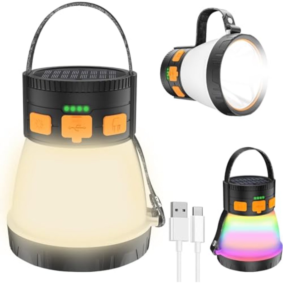 2 Pack LED Camping Lantern, 15 - огляд і ціна Camping Solar Lantern