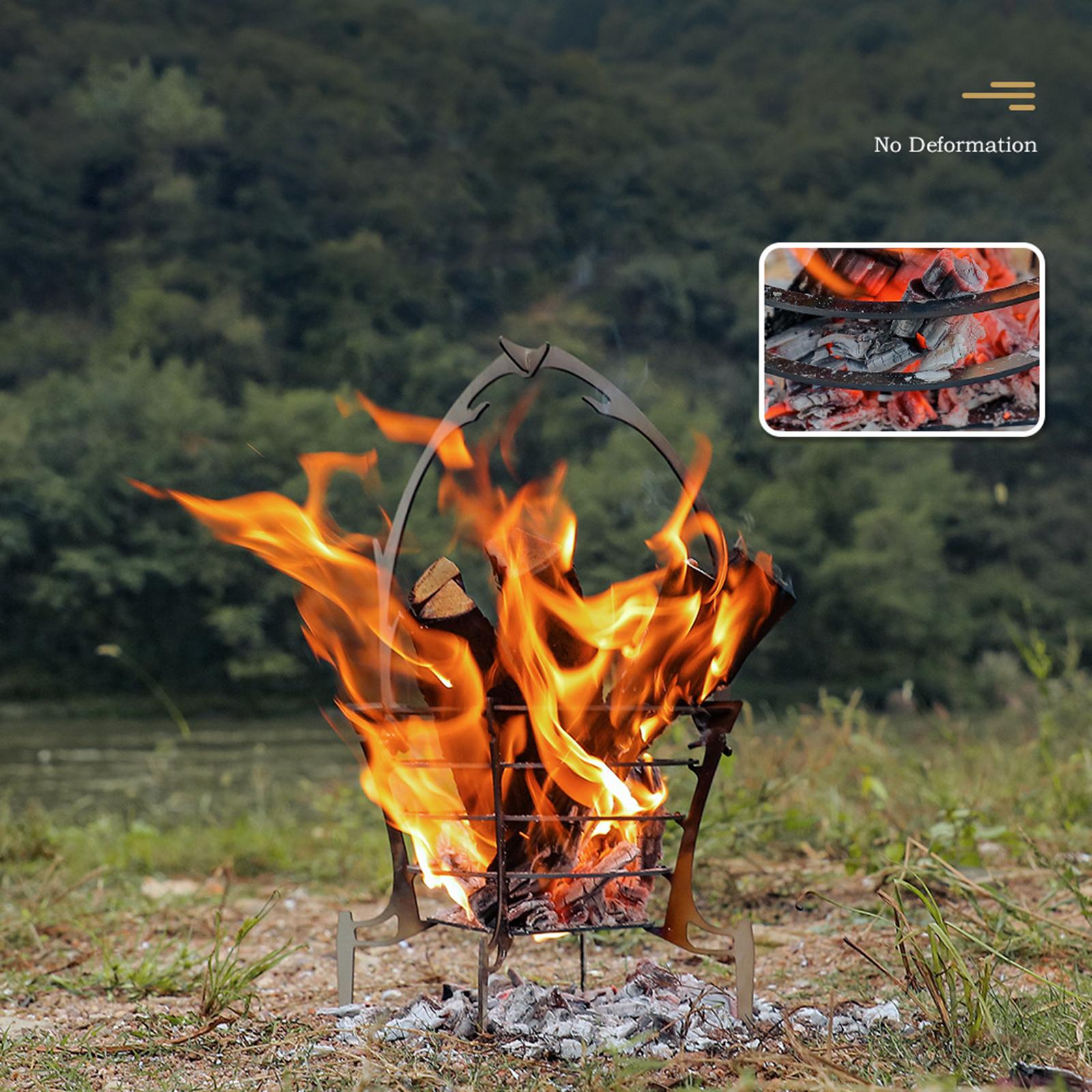 Portable Outdoor Fire Camping  - огляд і ціна Outdoor Camping Wood Burning Stove
