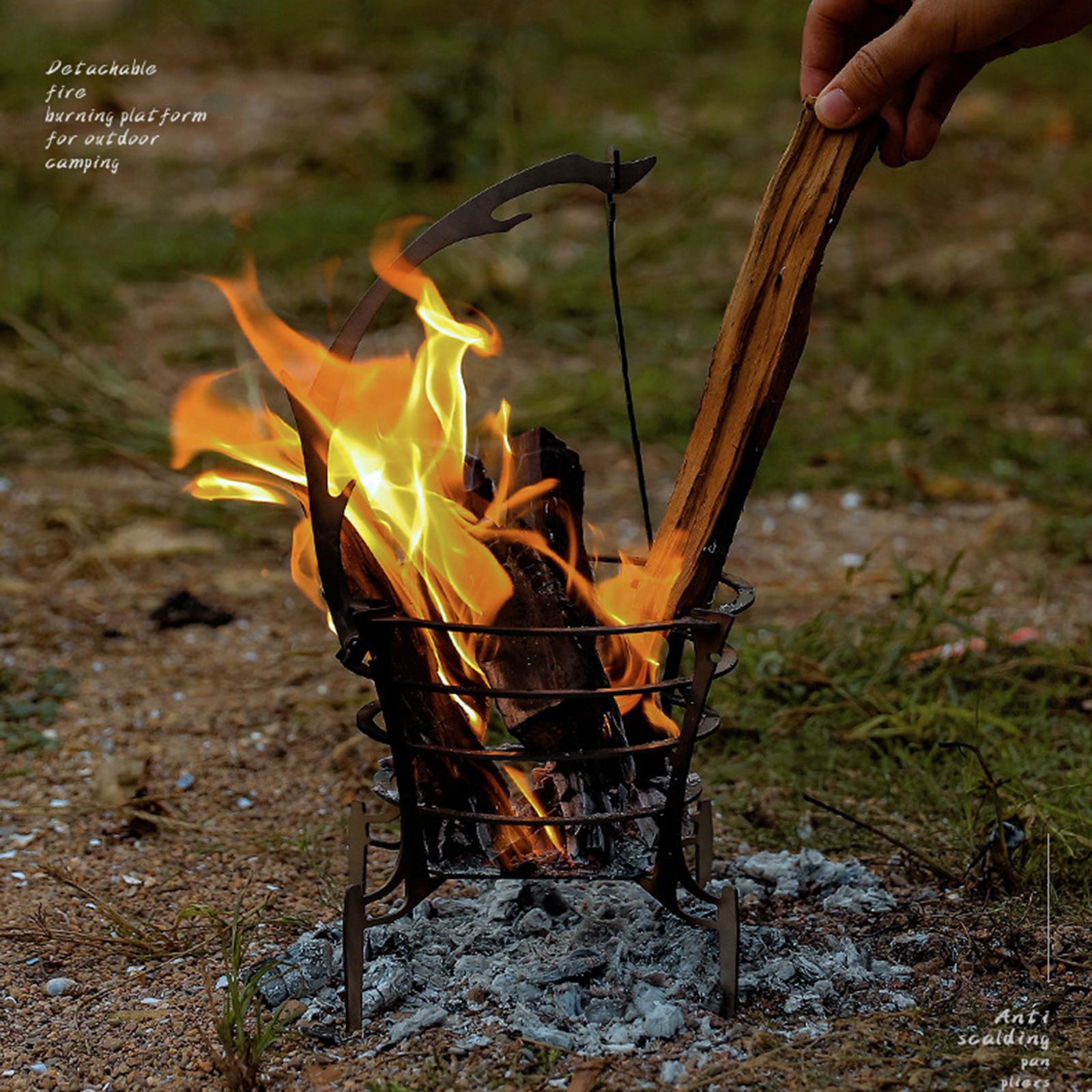 Portable Outdoor Fire Camping  - огляд і ціна Outdoor Camping Wood Burning Stove