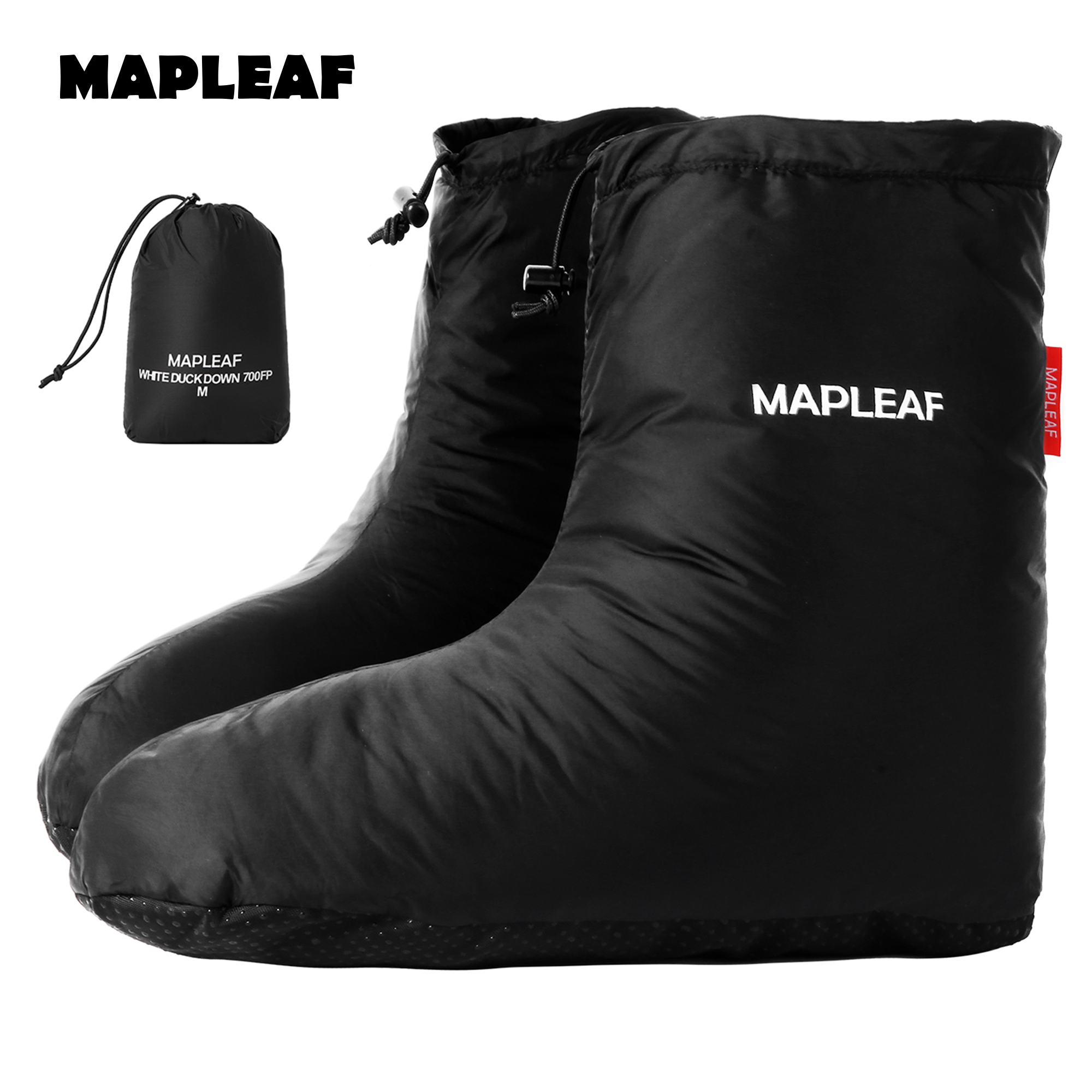 MAPLEAF Down Booties Winter Wa - огляд і ціна Outdoor Camping Slippers