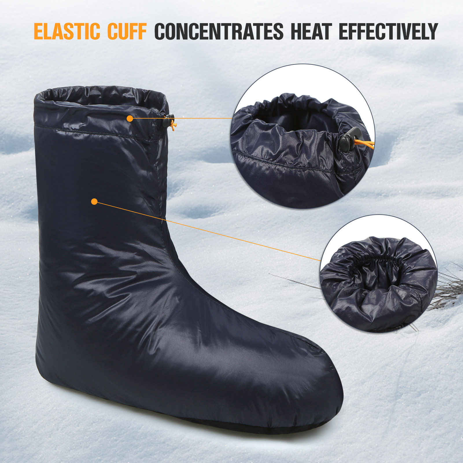 Lixada Winter Down Booties Soc - огляд і ціна Outdoor Camping Slippers