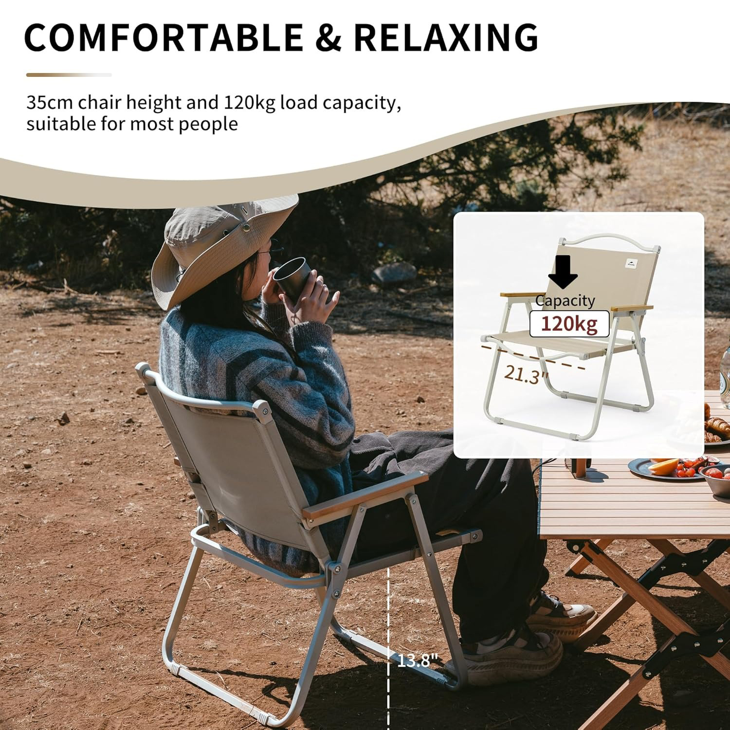 Naturehike Portable Camping Ch - огляд і ціна Outdoor Camping Folding Chairs
