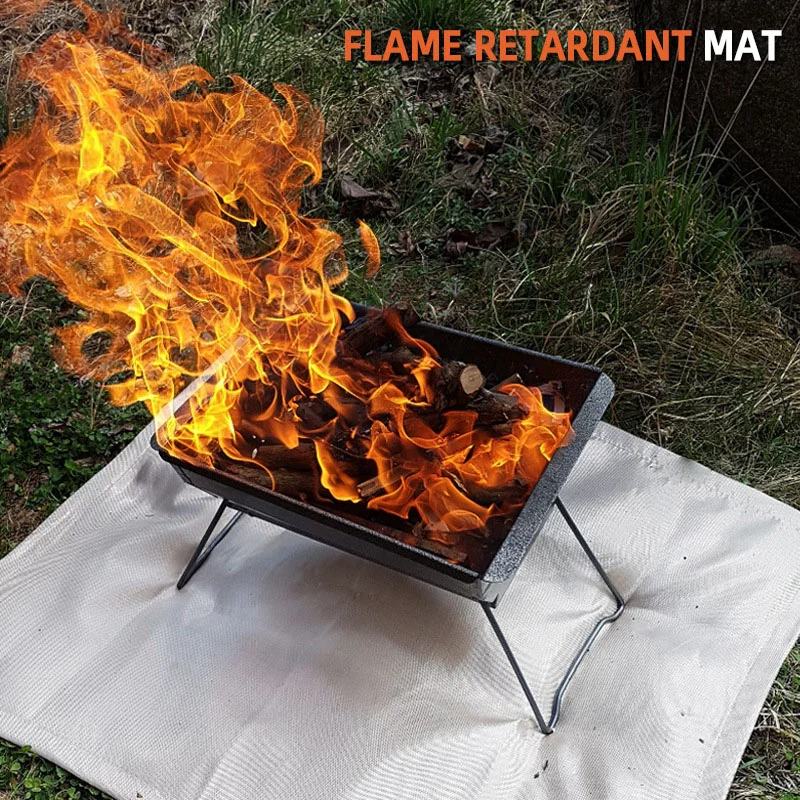 Outdoor Camping Fireproof Clot - огляд і ціна Outdoor Camping Rug