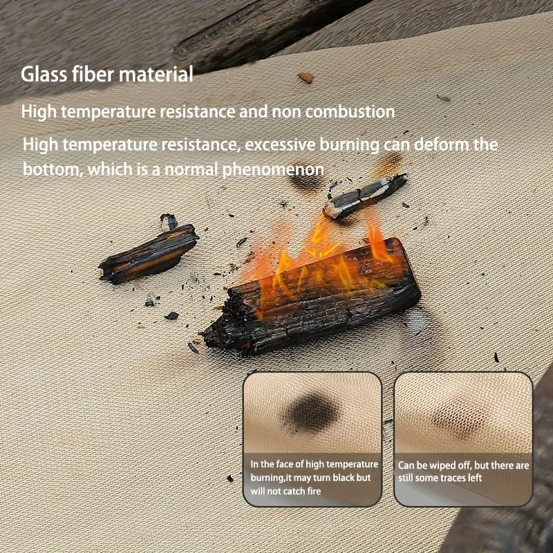 Outdoor Camping Fireproof Clot - огляд і ціна Outdoor Camping Rug