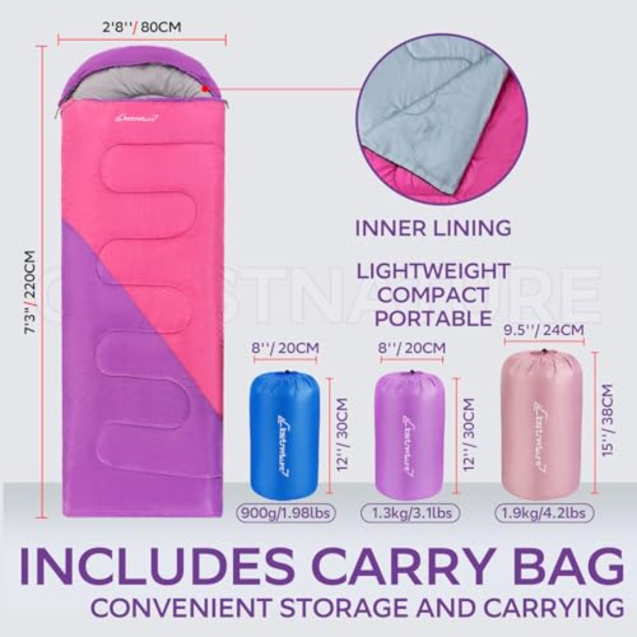 Sleeping Bag for Adults and -  - огляд і ціна Ultralight Sleeping Bag