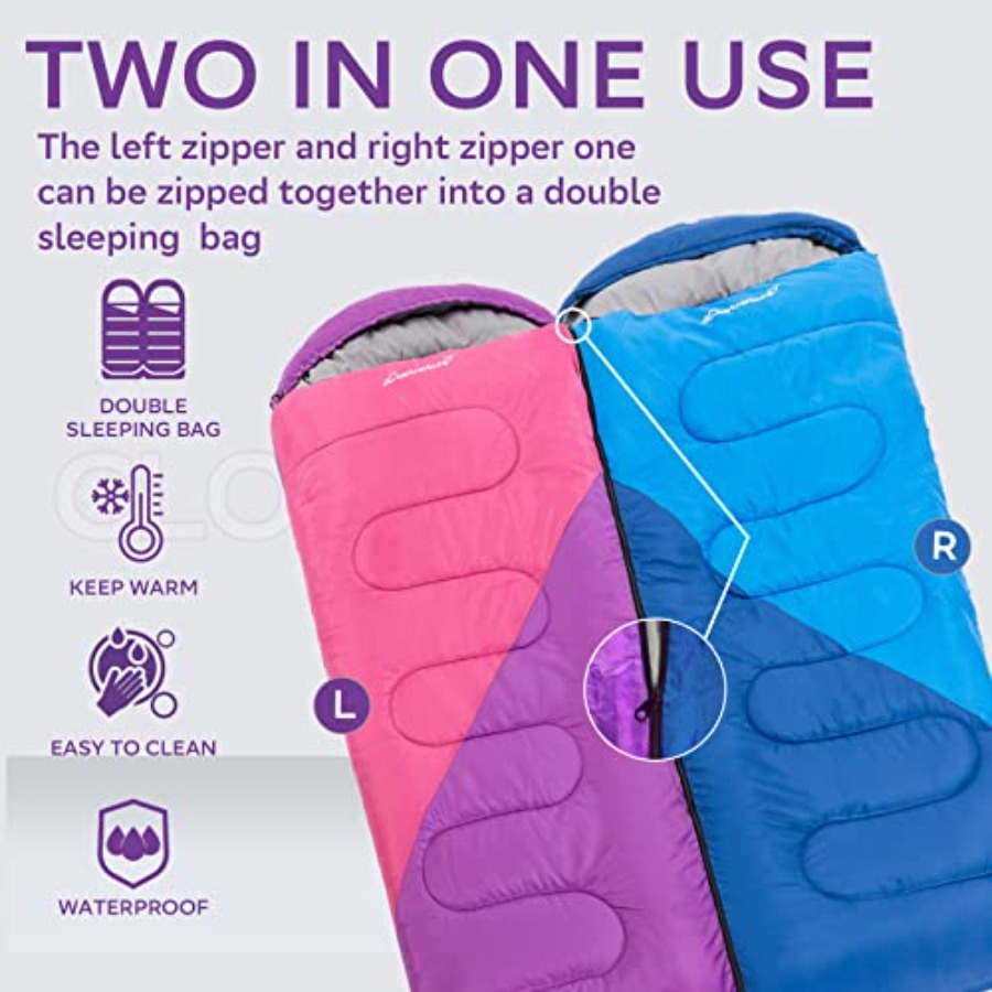 Sleeping Bag for Adults and -  - огляд і ціна Ultralight Sleeping Bag