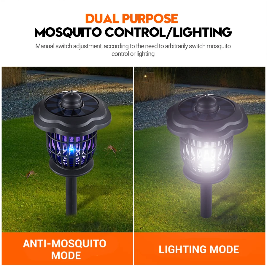 2-in-1 1200mAh LED Solar Light - огляд і ціна Camping Solar Lantern