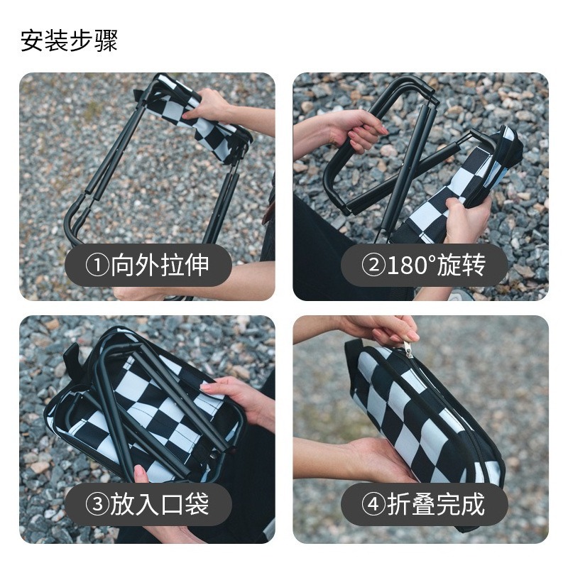 Outdoor folding stool portable - огляд і ціна Outdoor Camping Folding Chairs
