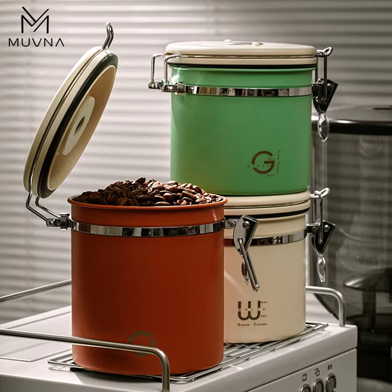 MUVNA Coffee Bean Storage Cani - огляд і ціна Bear Canister
