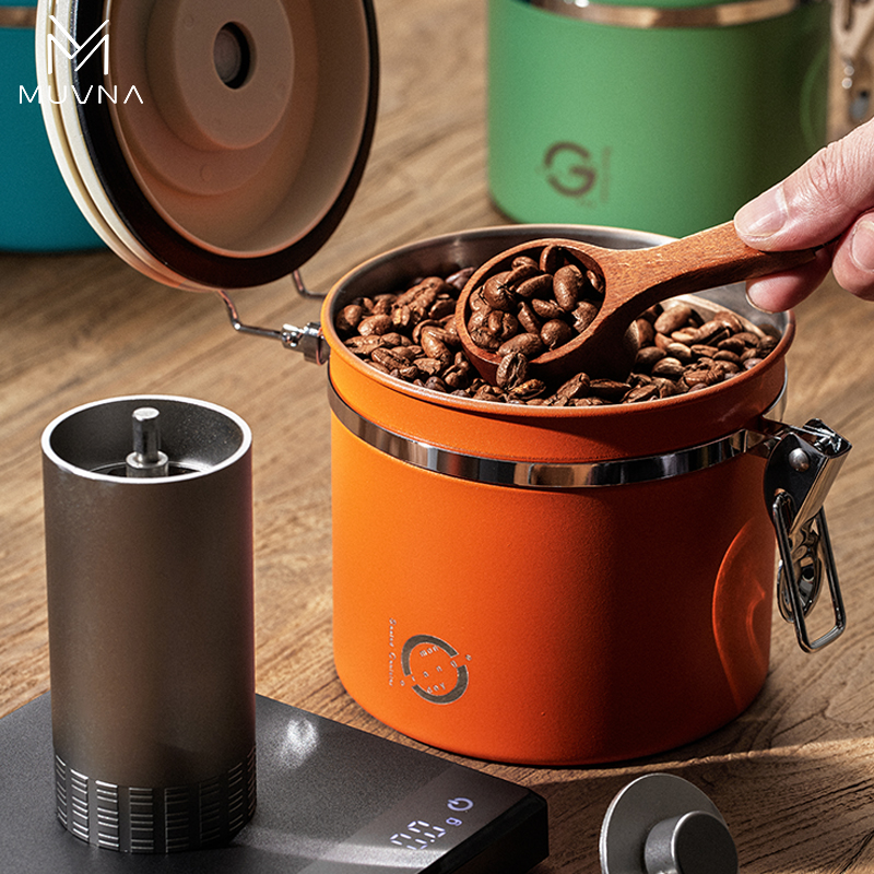 MUVNA Coffee Bean Storage Cani - огляд і ціна Bear Canister