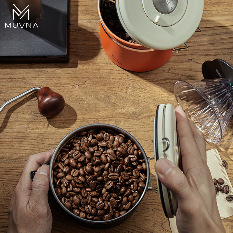 MUVNA Coffee Bean Storage Cani - огляд і ціна Bear Canister