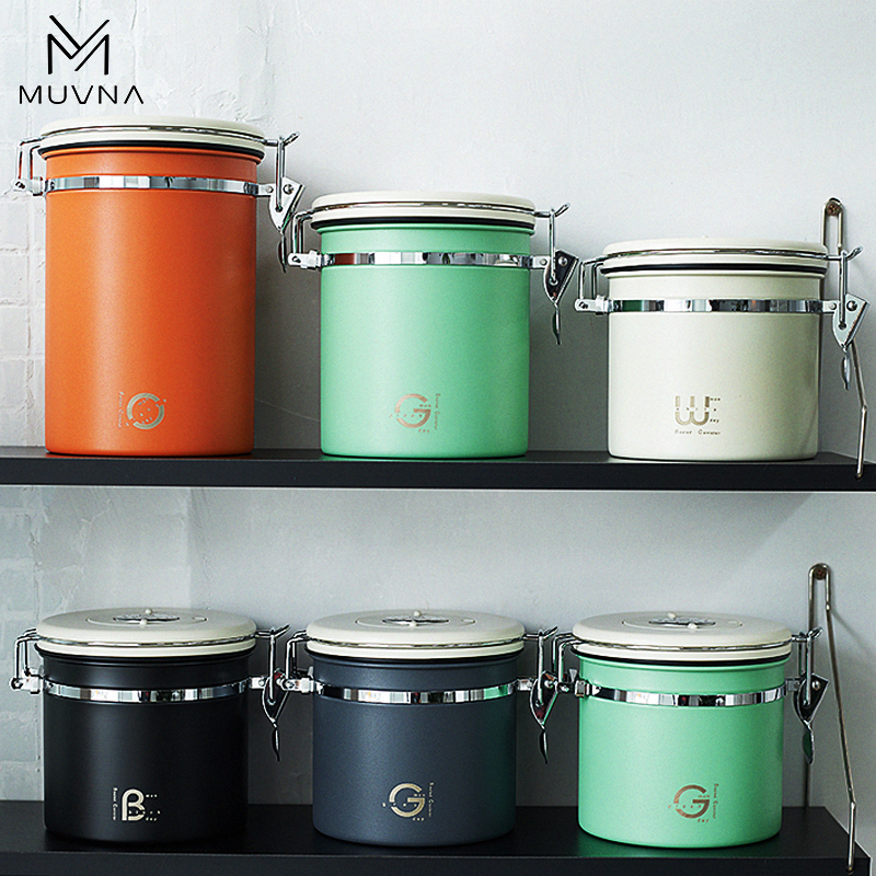 MUVNA Coffee Bean Storage Cani - огляд і ціна Bear Canister