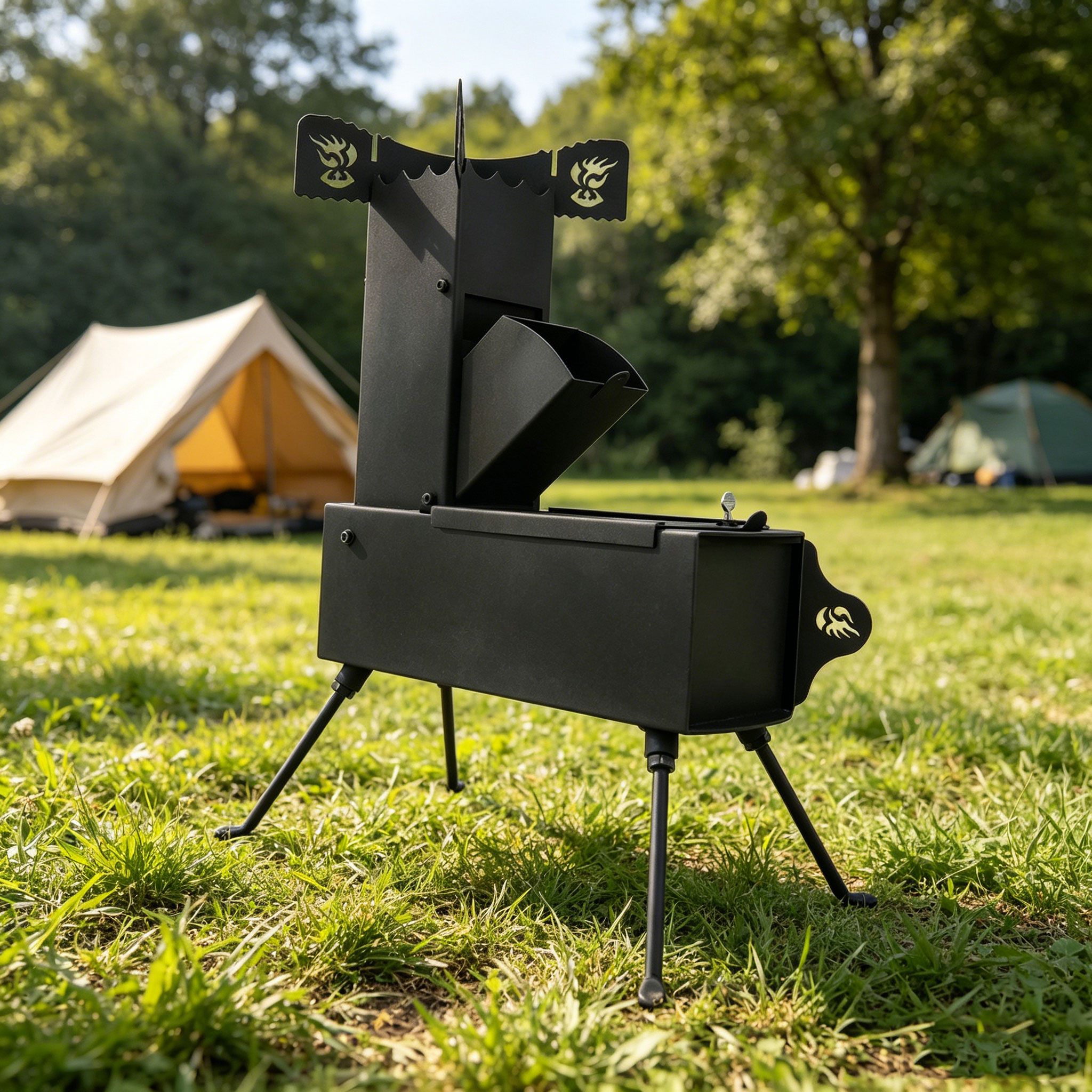 Rocket Stove for Cooking Porta - огляд і ціна Outdoor Camping Wood Burning Stove