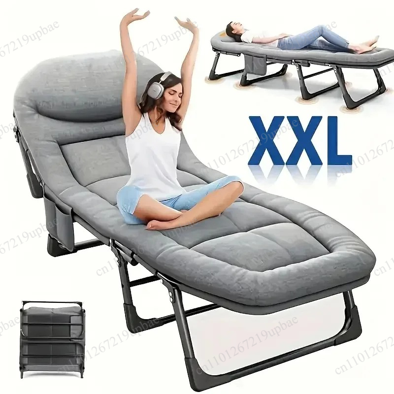 Portable Folding Sleeping Bed  - огляд і ціна Outdoor Camping Folding Chairs