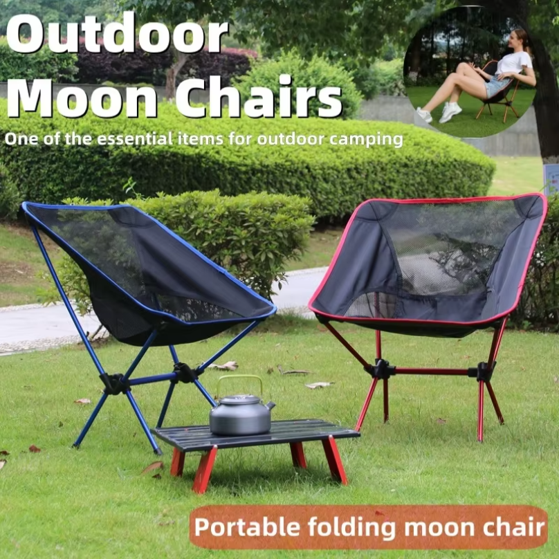 Portable outdoor folding chair - огляд і ціна Outdoor Camping Folding Chairs