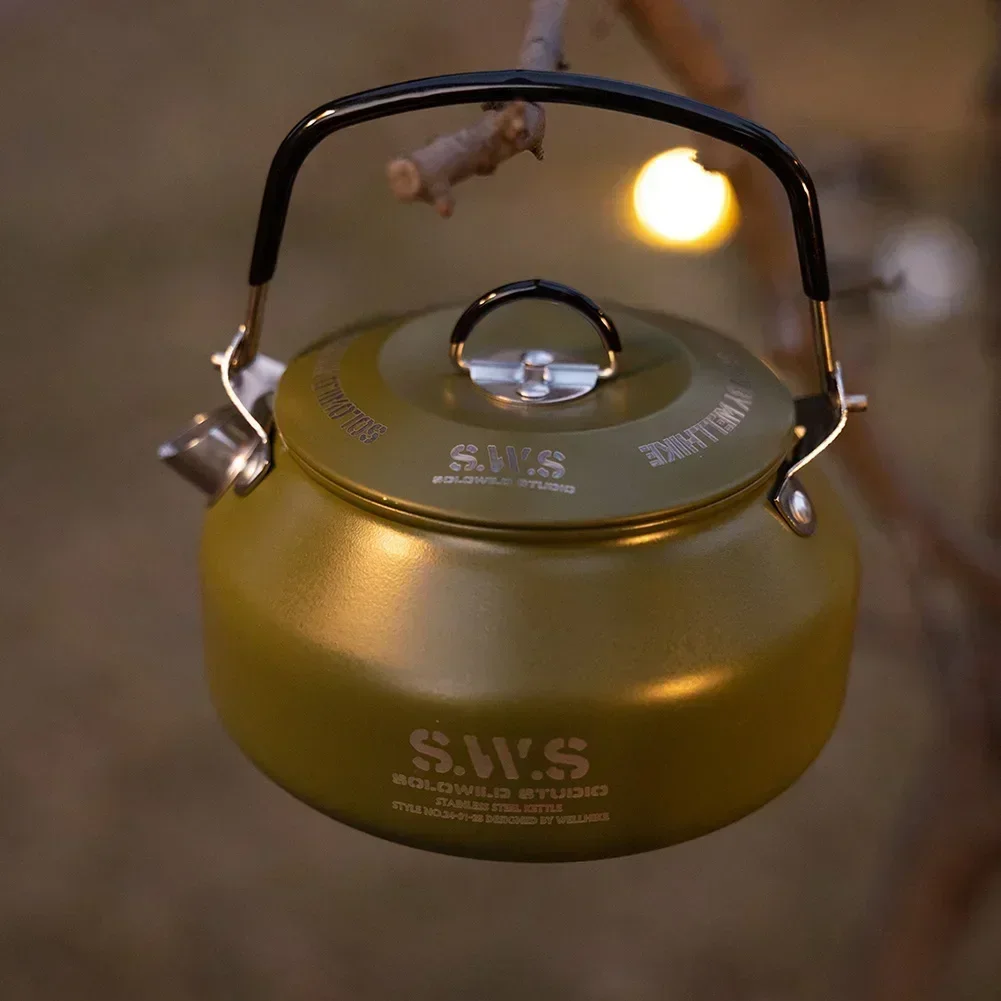Stainless Steel Kettle 0.8L Po - огляд і ціна Outdoor Camping Uk