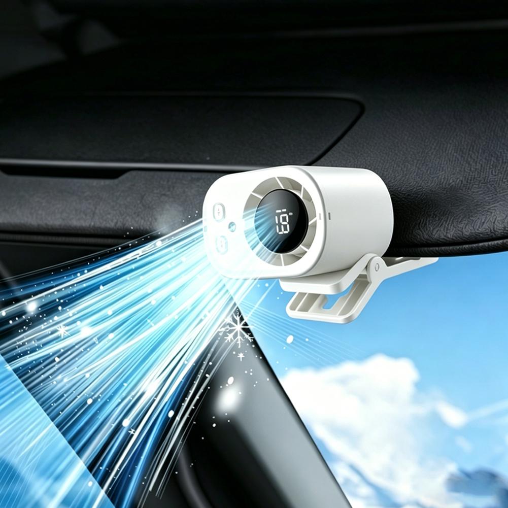 Mini Clip On Car Fan with LED  - огляд і ціна Outdoor Camping Misting Fan