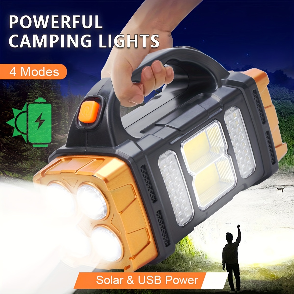 New Upgrade Rechargeable High  - огляд і ціна Camping Solar Lantern