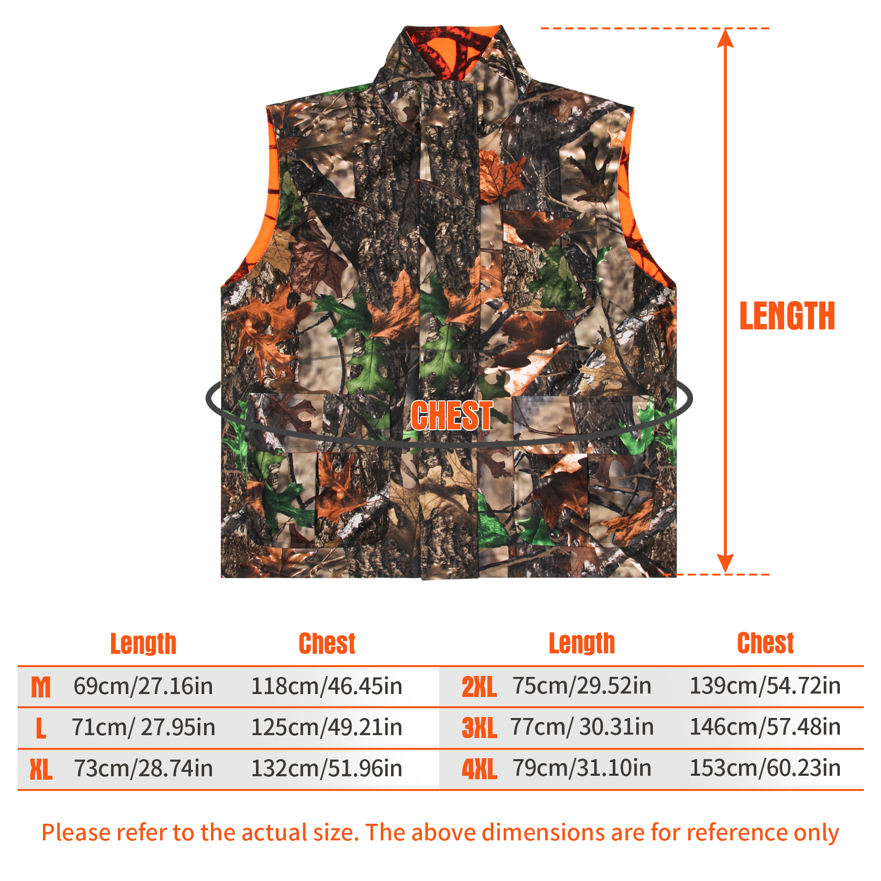 GUGULUZA Orange Camo Hunting V - огляд і ціна Outdoor Camping Games