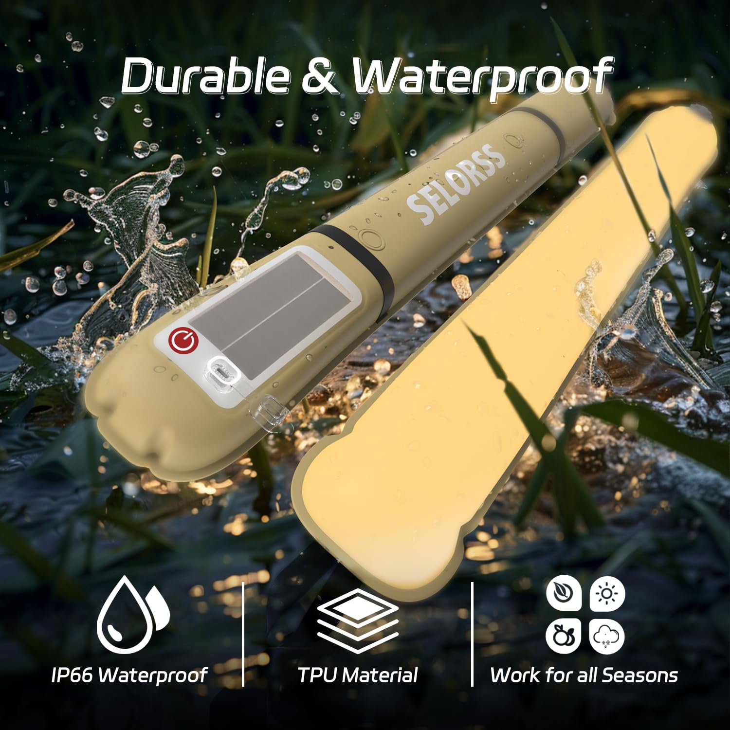 SELORSS Solar Camping Lantern  - огляд і ціна Camping Solar Lantern