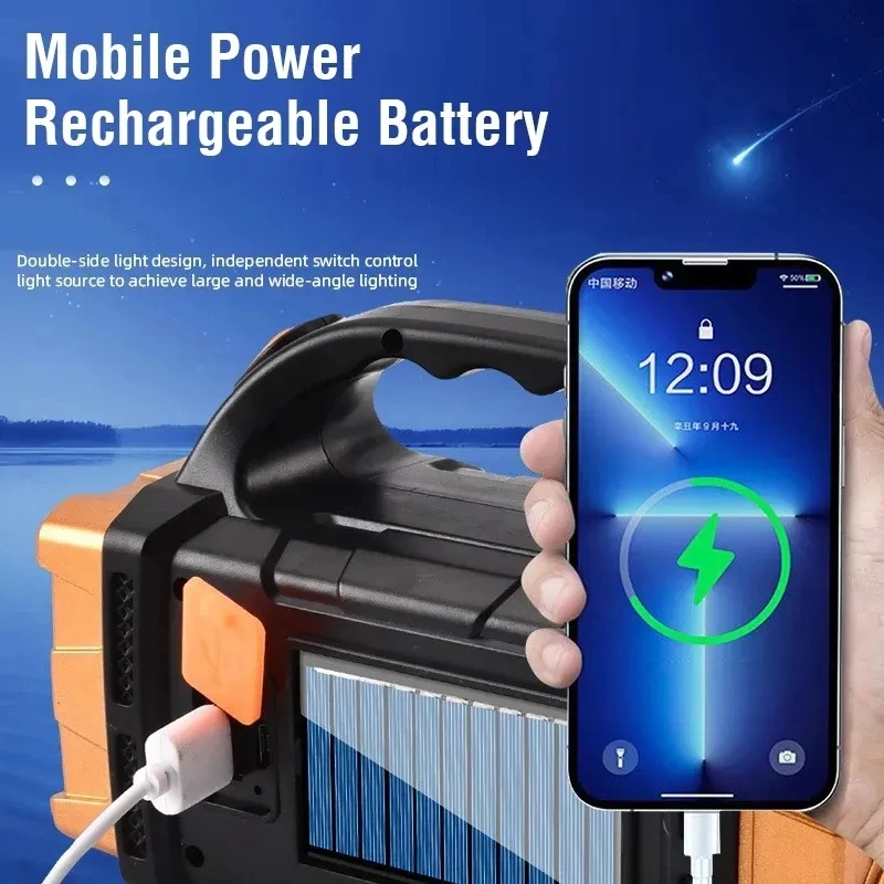 Portable Powerful USB Recharge - огляд і ціна Camping Solar Lantern