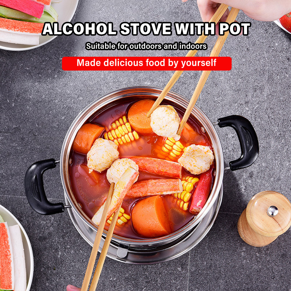 Outdoors Stainless Steel Alcoh - огляд і ціна Outdoor Camping Burner