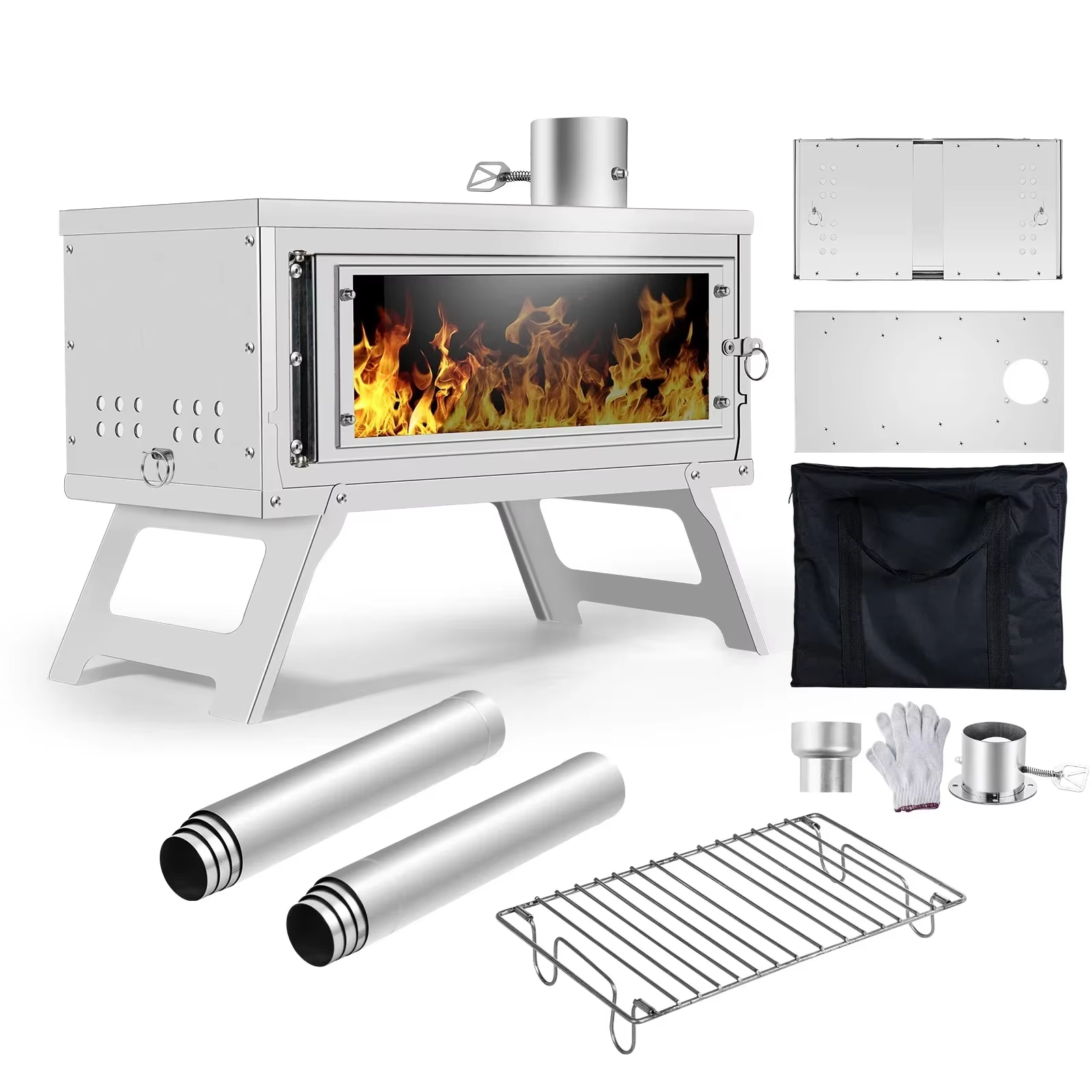 CHANGE MOORE Portable Outdoor  - огляд і ціна Outdoor Camping Wood Burning Stove