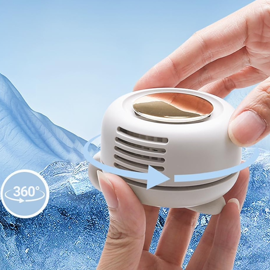 Mini Bladeless Fan USB Recharg - огляд і ціна Outdoor Camping Misting Fan