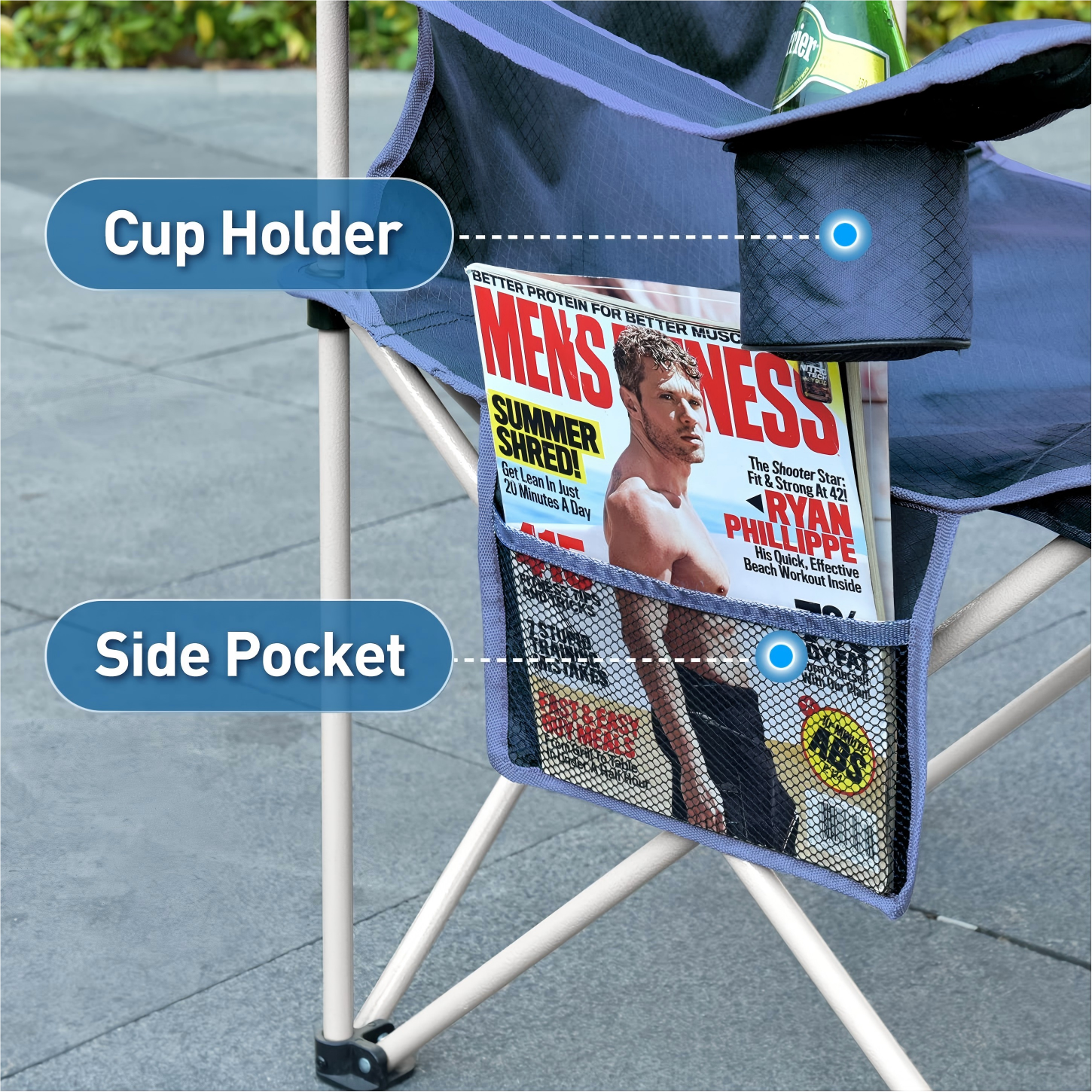 Folding Camping Chair with Sha - огляд і ціна Outdoor Camping Table And Chairs