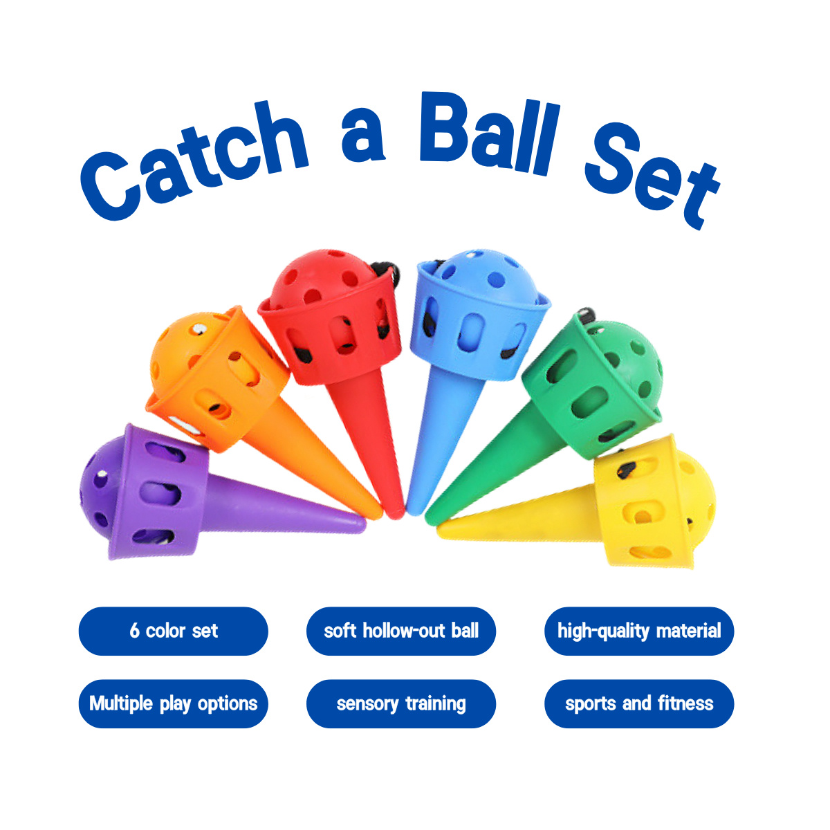 6pcs Catch a Ball Set,Champion - огляд і ціна Outdoor Camping Games For Adults