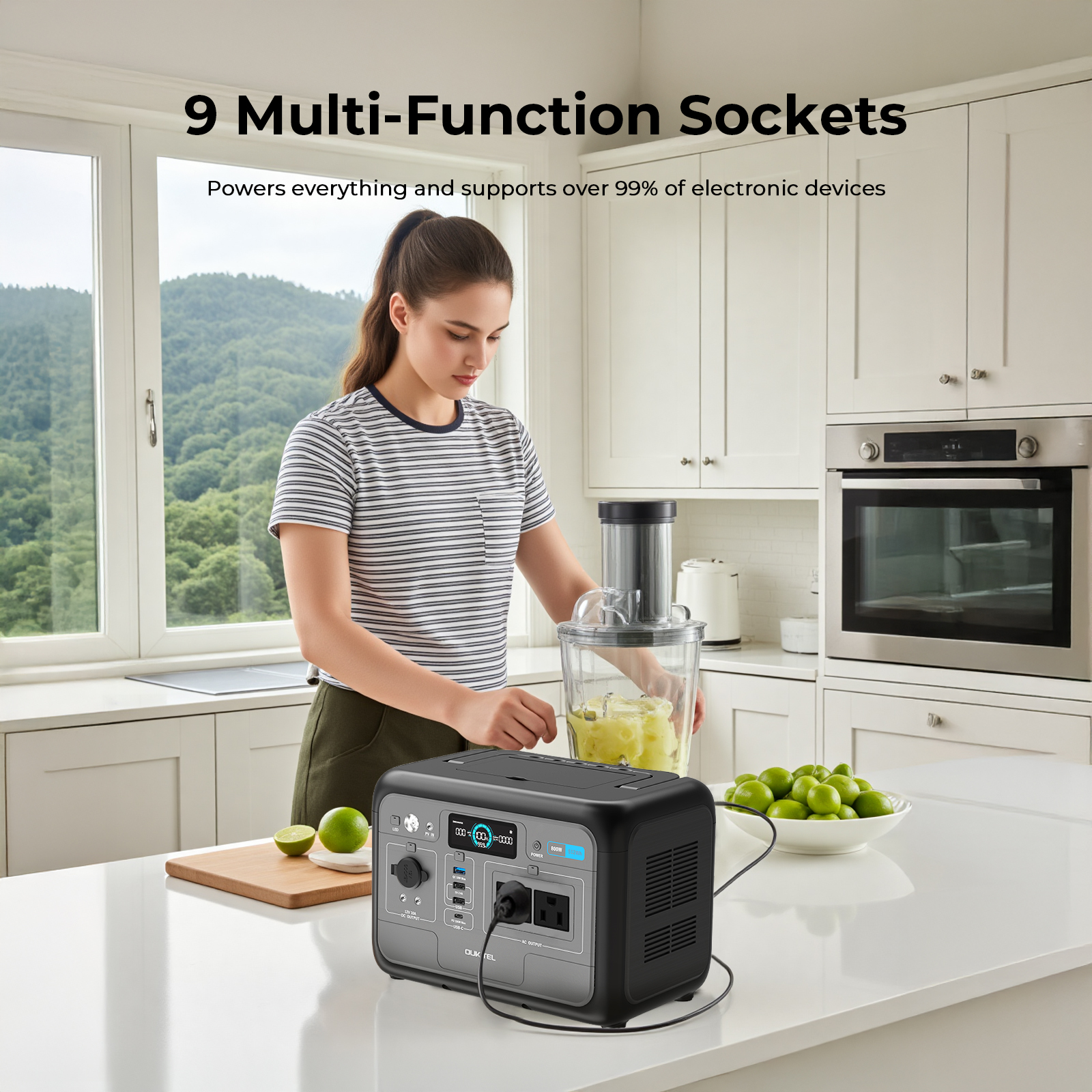 800W LiFePO4 Portable Power St - огляд і ціна Portable Power Station