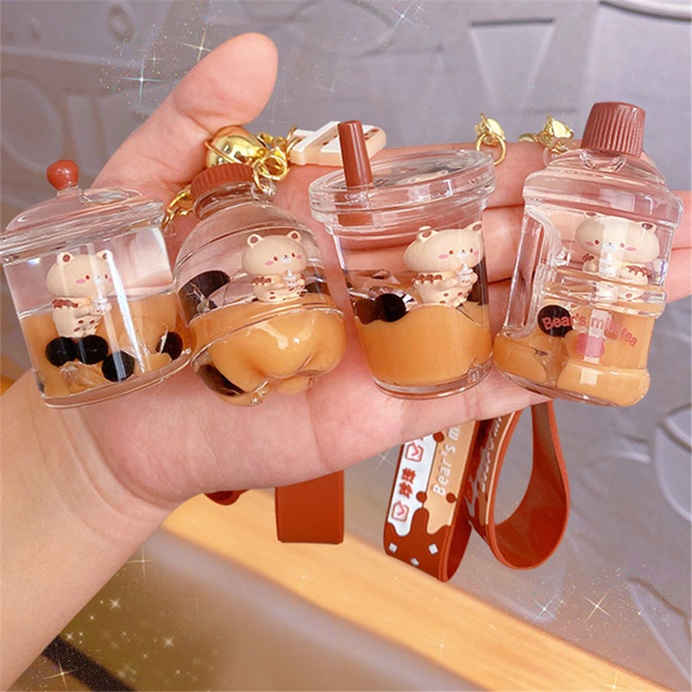Cute Bubble Tea Cartoon Bear A - огляд і ціна Bear Canister