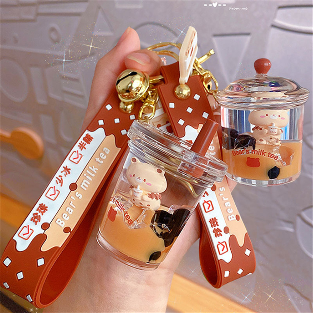 Cute Bubble Tea Cartoon Bear A - огляд і ціна Bear Canister
