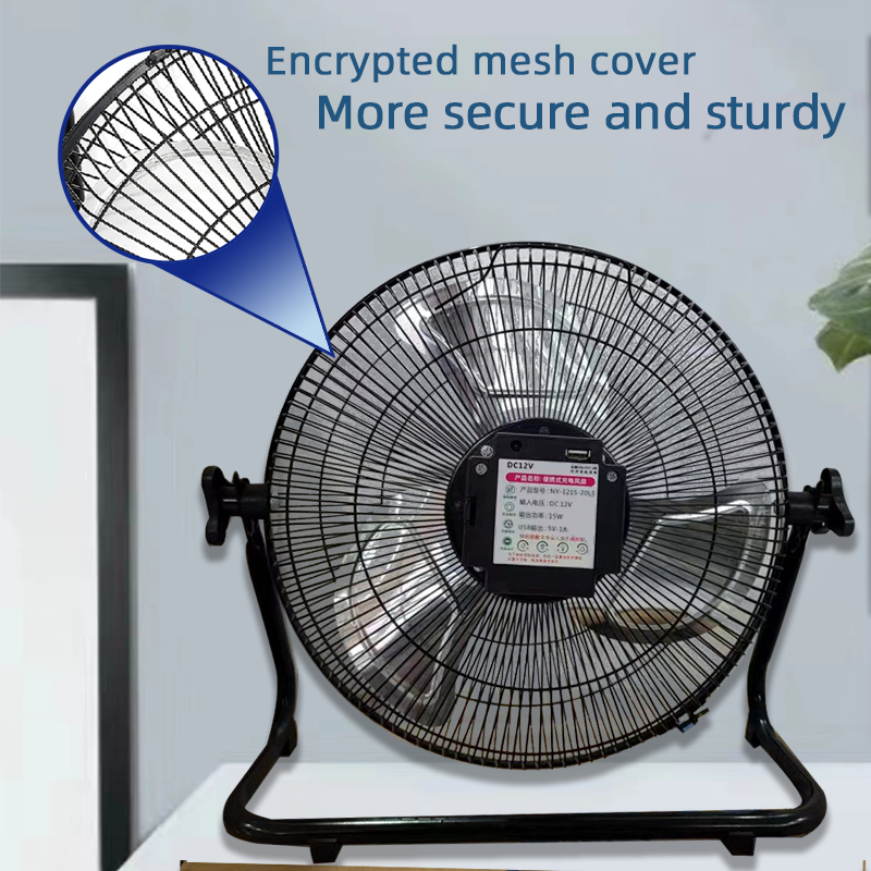 14 Inch Portable Solar Fan,Rec - огляд і ціна Outdoor Camping Misting Fan
