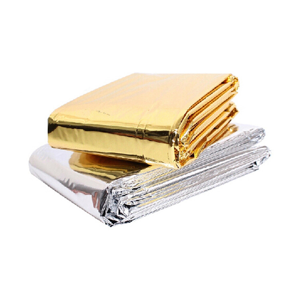 Emergency Blanket Silver Golde - огляд і ціна Outdoor Camping Heated Blanket