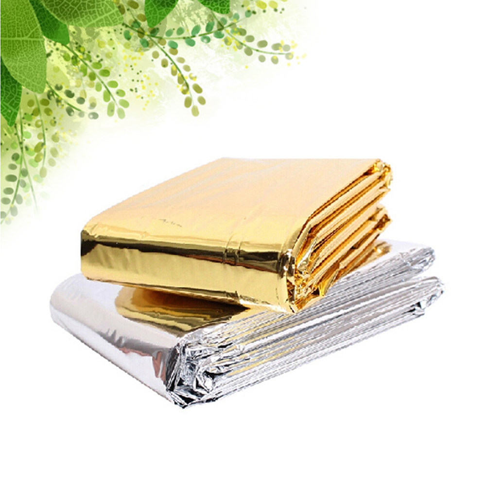 Emergency Blanket Silver Golde - огляд і ціна Outdoor Camping Heated Blanket