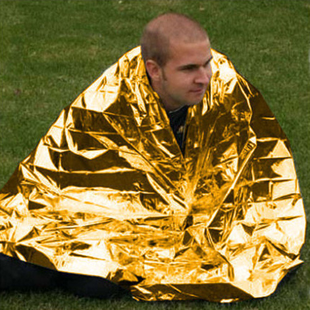 Emergency Blanket Silver Golde - огляд і ціна Outdoor Camping Heated Blanket