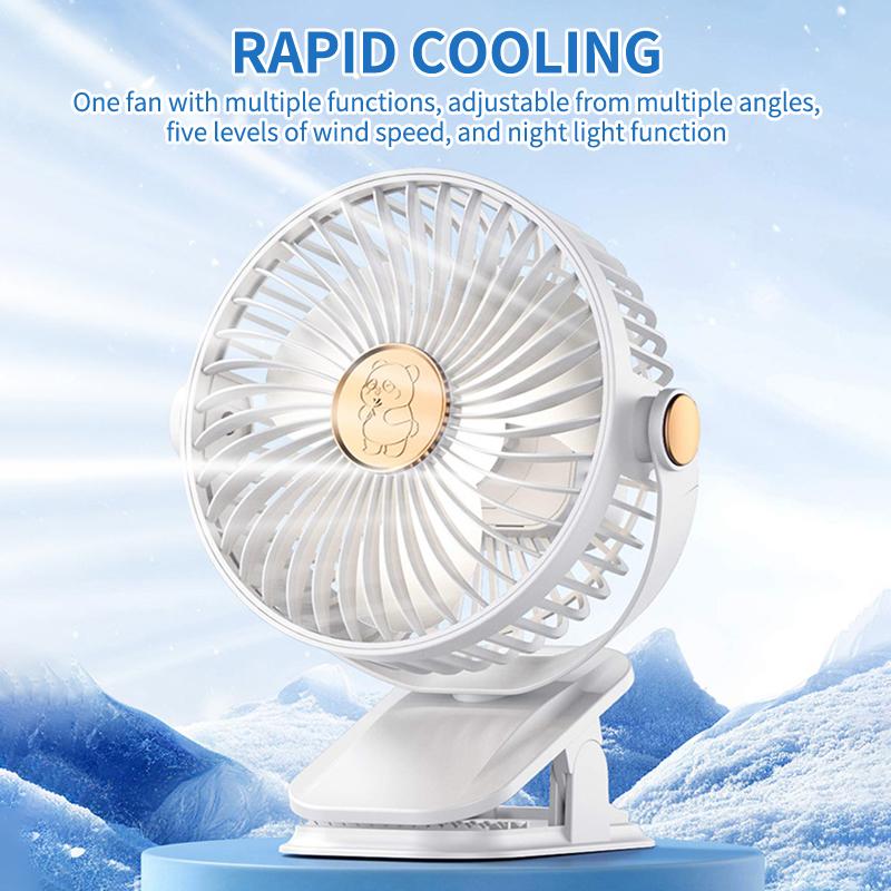 Camping Fan Rechargeable Deskt - огляд і ціна Outdoor Camping Misting Fan