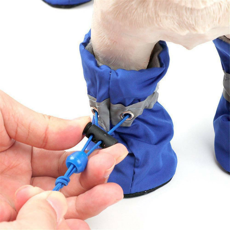 4PCS Small Dog Shoes Hiking Bo - огляд і ціна Outdoor Camping Slippers