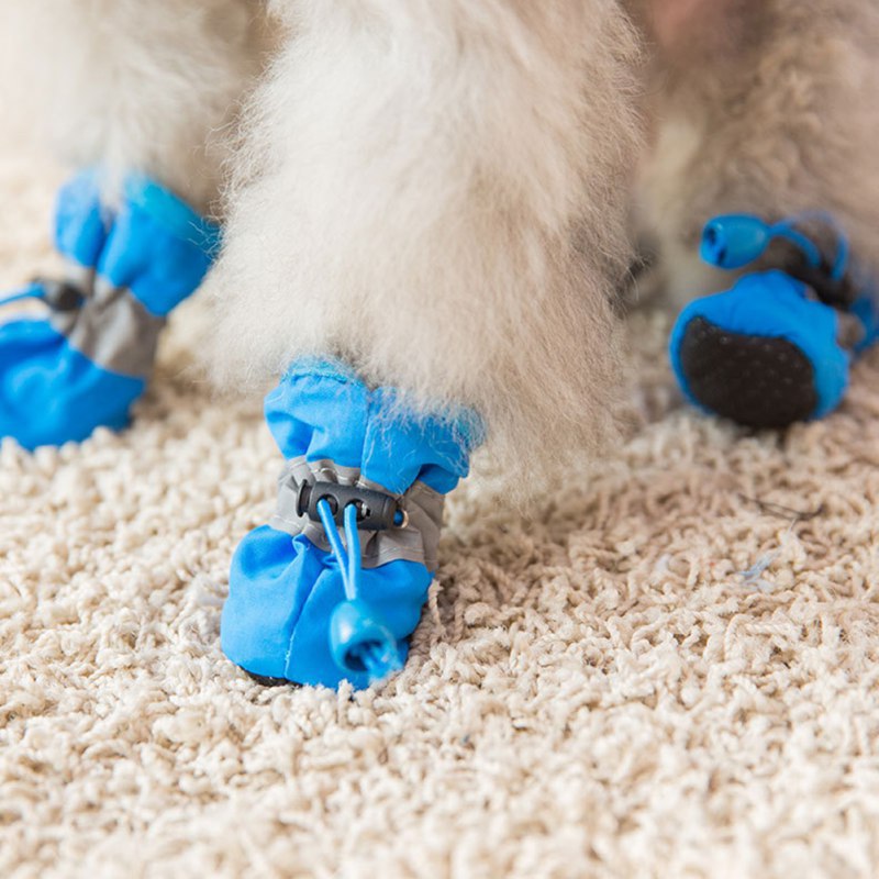 4PCS Small Dog Shoes Hiking Bo - огляд і ціна Outdoor Camping Slippers