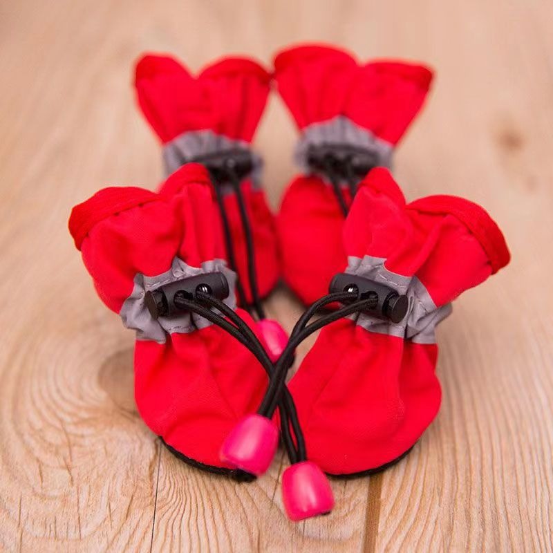 4PCS Small Dog Shoes Hiking Bo - огляд і ціна Outdoor Camping Slippers