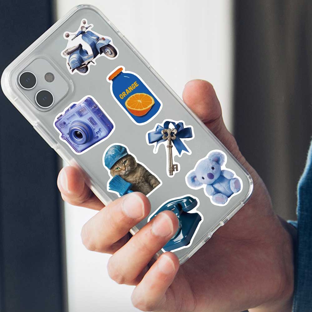 50PCS Blue Ins Style Cartoon B - огляд і ціна Bear Canister