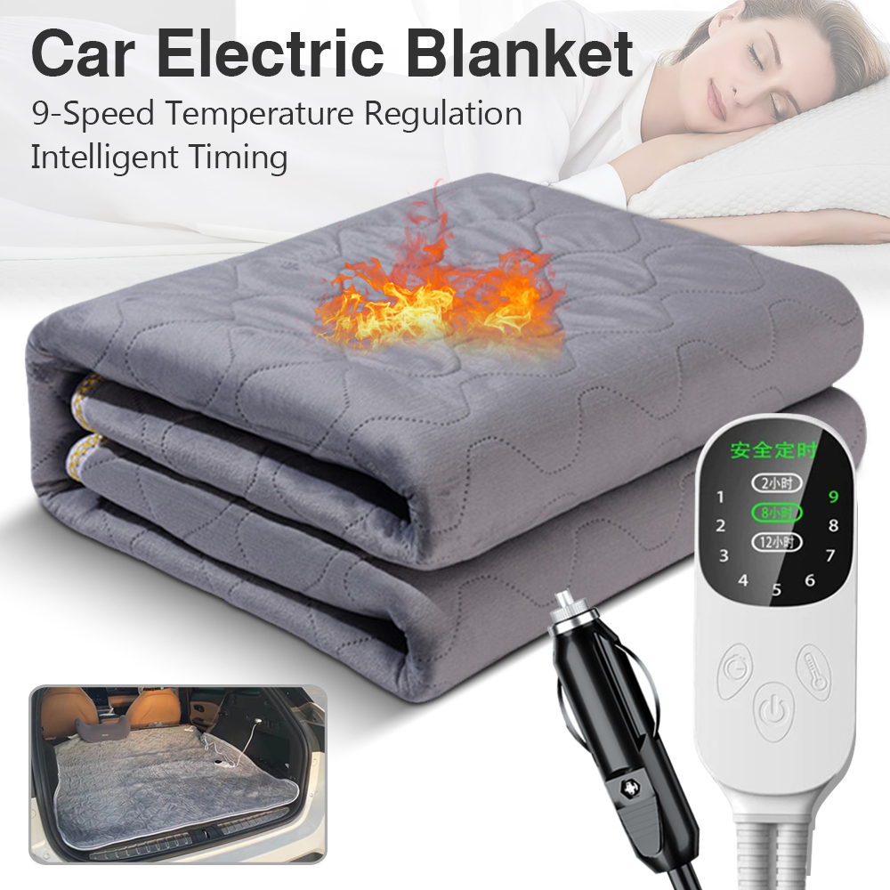 12V Cars Electric Blanket Heat - огляд і ціна Outdoor Camping Heated Blanket