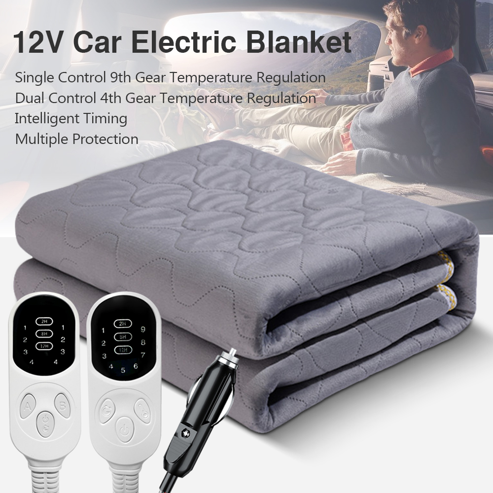 12V Cars Electric Blanket Heat - огляд і ціна Outdoor Camping Heated Blanket