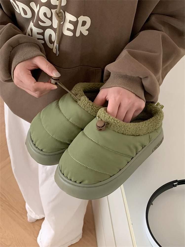 Warm Fleece Lined Casual Non-S - огляд і ціна Outdoor Camping Slippers