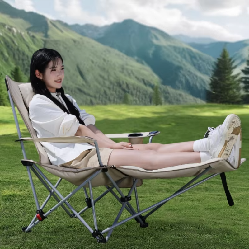 Folding Recliner Portable Camp - огляд і ціна Outdoor Camping Folding Chairs