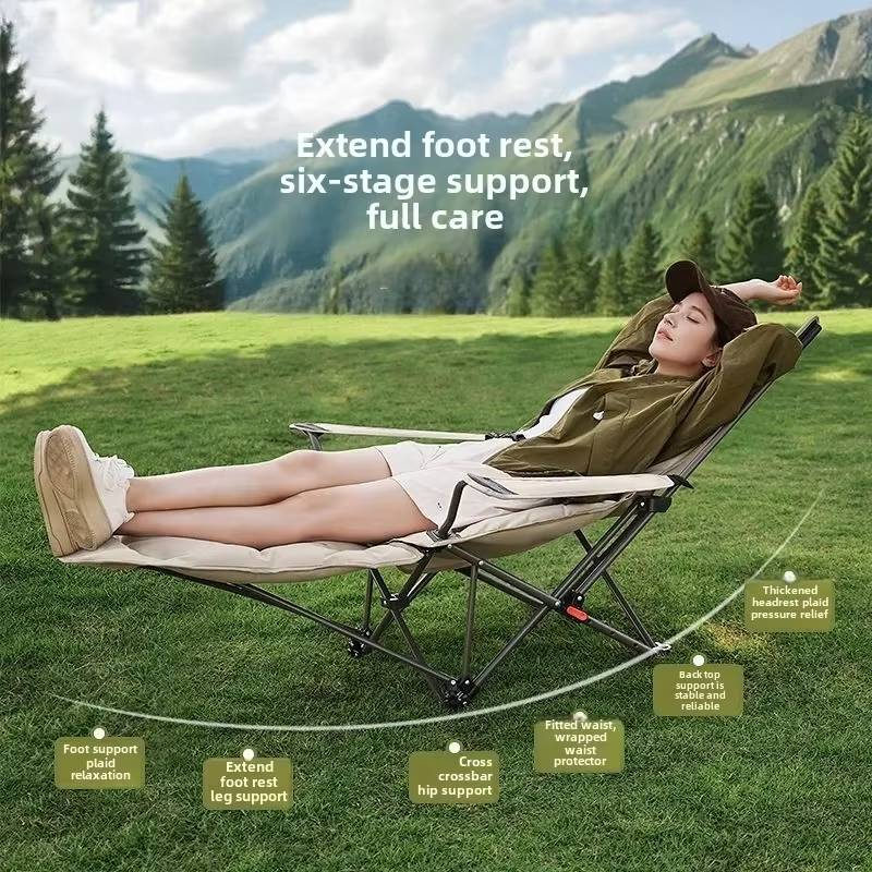 Folding Recliner Portable Camp - огляд і ціна Outdoor Camping Folding Chairs