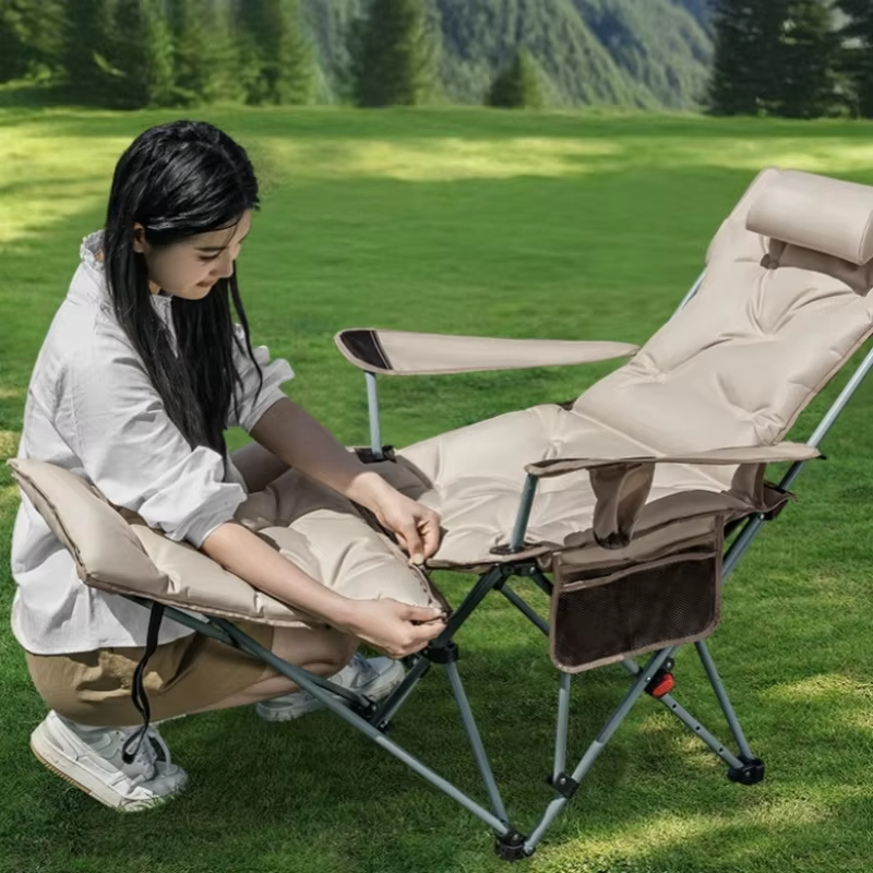 Folding Recliner Portable Camp - огляд і ціна Outdoor Camping Folding Chairs