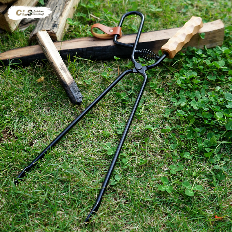 Firewood Tongs Metal Heat Resi - огляд і ціна Outdoor Camping Burner