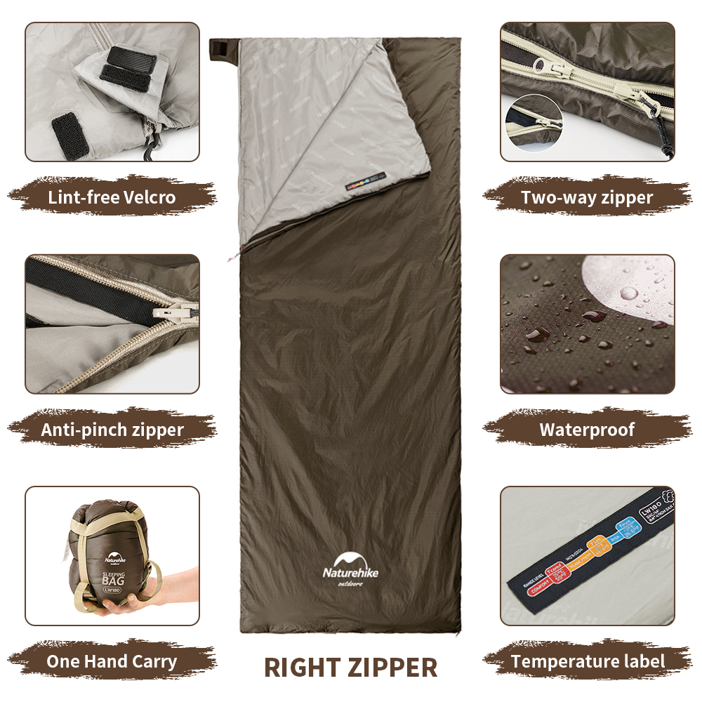 Naturehike Camping Sleeping Ba - огляд і ціна Ultralight Sleeping Bag